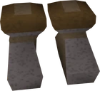 Iron boots old