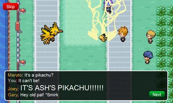 Route 17 Pikachu