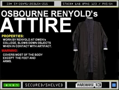 Osbourne Renyold's Attire