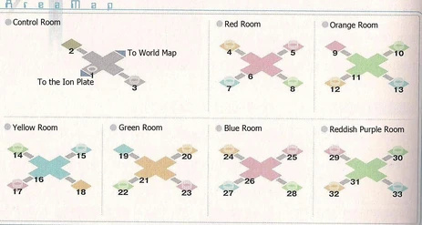 Musical Corridor Area Map