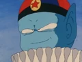 Pilaf very evil grin