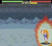 Disparo Bláster en Super Butoden 2