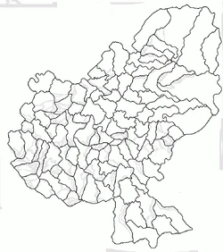 Gurghiu is located in Mureş County