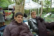 Colin Morgan and Bradley James Behind The Scenes Series 4
