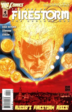 Cover for Fury of Firestorm #4