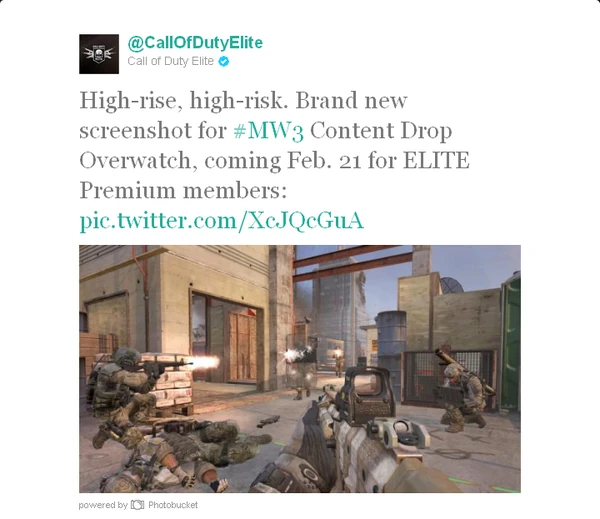 CoDELITE Tweet