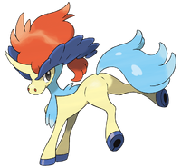 Ilustración de Keldeo