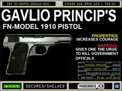 Gavlio Princip's Pistol