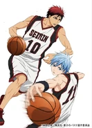 Anime Kuroko and Kagami