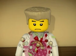 Zane not understanding a food fight
