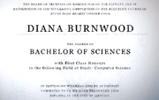 Dianas Degree