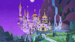 Замок Принцессы Силестии и Принцессы Луны