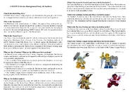 LEGO Universe Faction Background Info