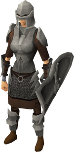 Iron armour set (sk) equipped
