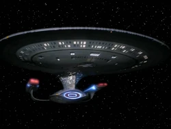 Enterprise D fore
