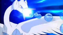 EP729 Swanna usando Rayo Burbuja