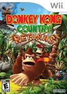 Donkey Kong Country Returns - NA Boxart