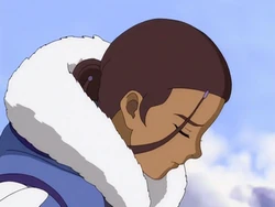 Side-view of Katara