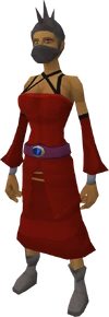 Spiny helmet equipped