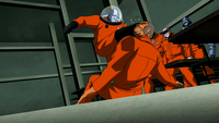 Freeze kicks Icicle