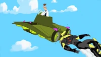 Suit Crashes Into Khaka's Ship