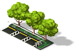 Dtwn deco trees with rail SW thumb