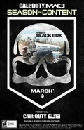 ELITE Poster Black Box MW3