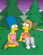 Marge y Homer(pequeños)