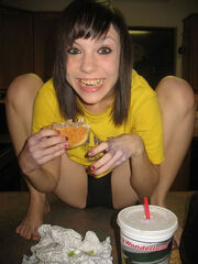 Crazy Burger Girl