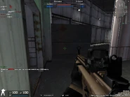 Holding SCAR-H