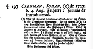 Cronman-Johan biography 