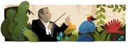 Google Heitor Vila Lobos' 125th Birthday