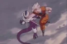 Goku fighting cooler