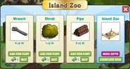 Hawaiian Paradise Zoo Inside Building Materials