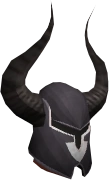 Black full helm (t) chathead