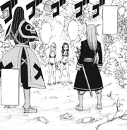 Lucy and Cana Encounters Freed and Bickslow