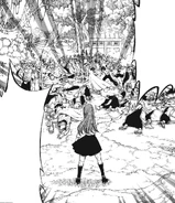 Erza stops the ruckus