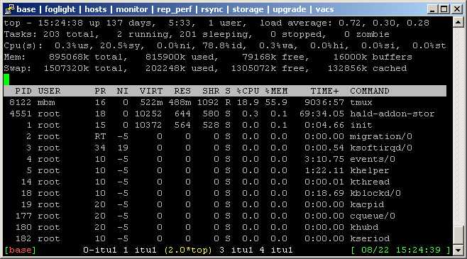 Tmux putty