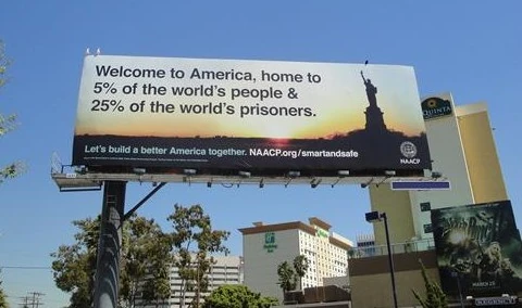 USA. 25% of world's prisoners 2