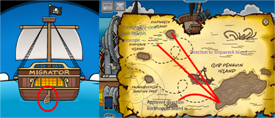 Rockhopper Island Direction
