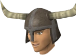 Warrior helm chathead old