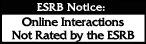 Online notrated esrb notice