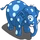 Blue Dot Elephant