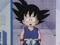 Goku shocked at bulma