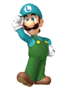 3D Ice Luigi