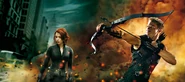 Black Widow and Hawkeye - Avenge