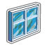 Glass Window Panel-icon