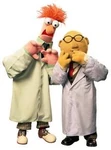 Bunsen and Beaker-Clipart