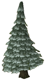 Evergreen tree (snow)