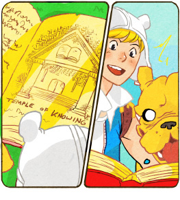 adventure time layouts